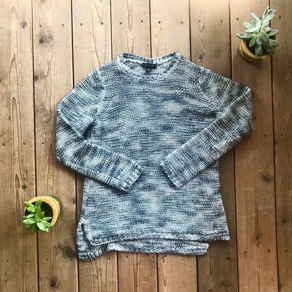 Ann Taylor Multi-Grey Knit Sweater - Picture 3 of 6